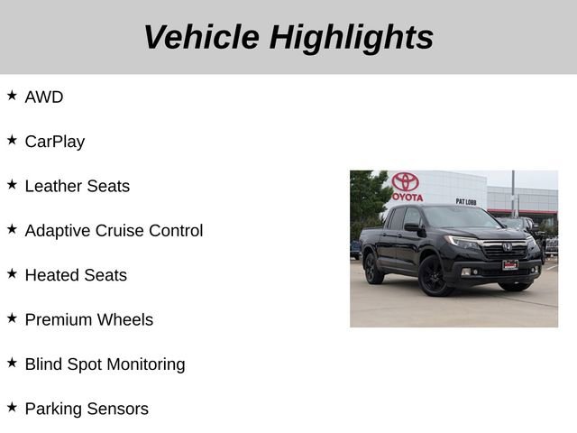 Used 2019 Honda Ridgeline Black Edition image 5