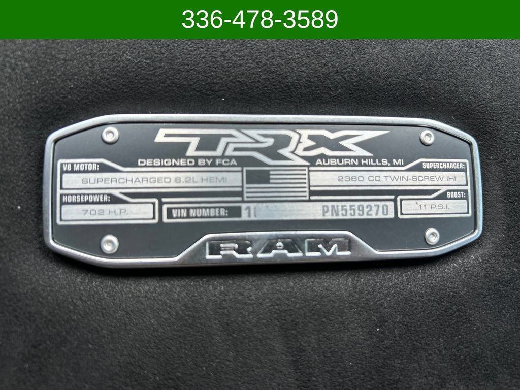 Used 2023 RAM 1500 TRX w/ TRX Level 1 Equipment Group AWD/4WD image 30