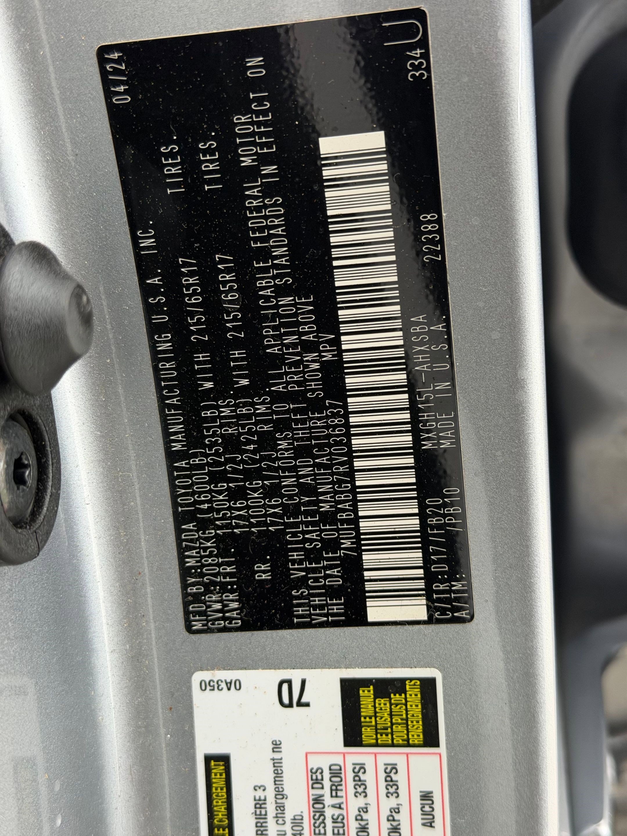 Used 2024 Toyota Corolla Cross SE w/ Moonroof Package image 13