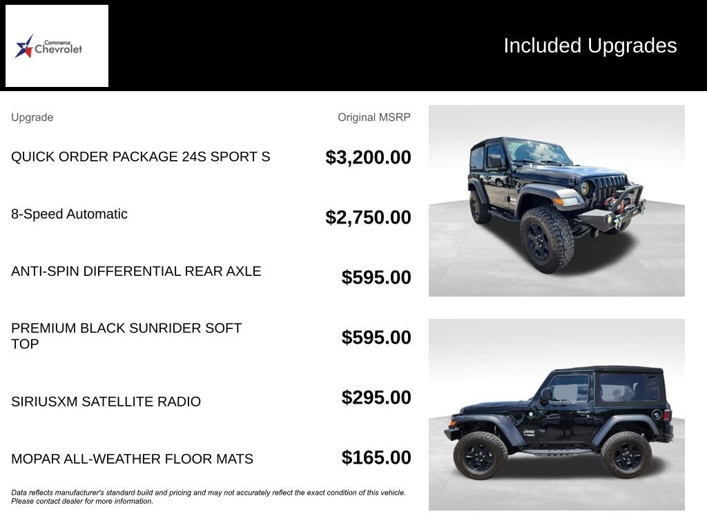 Used 2020 Jeep Wrangler Sport AWD/4WD image 43