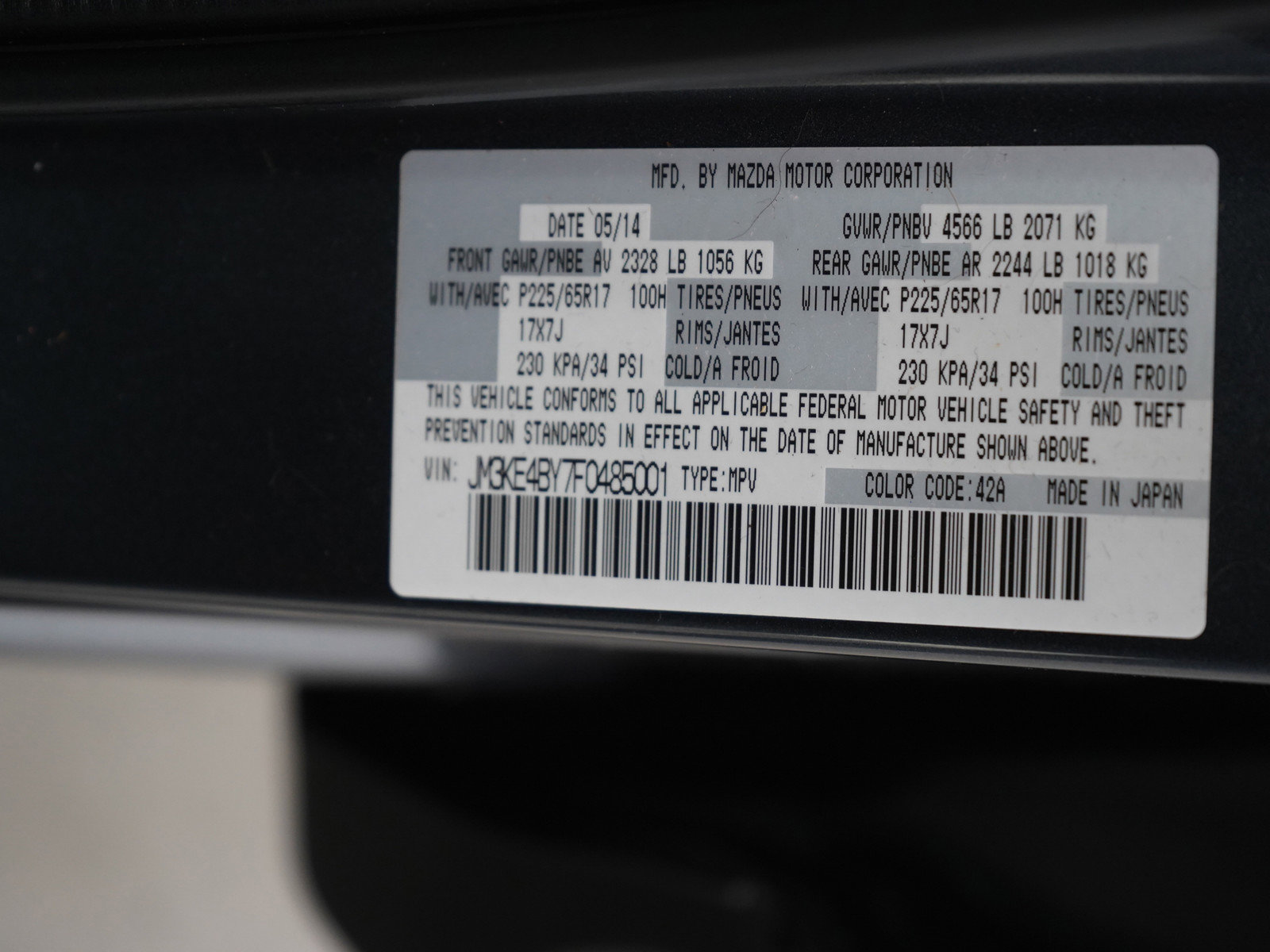 Used 2015 MAZDA CX-5 Sport w/ Bluetooth Audio Package AWD/4WD image 26