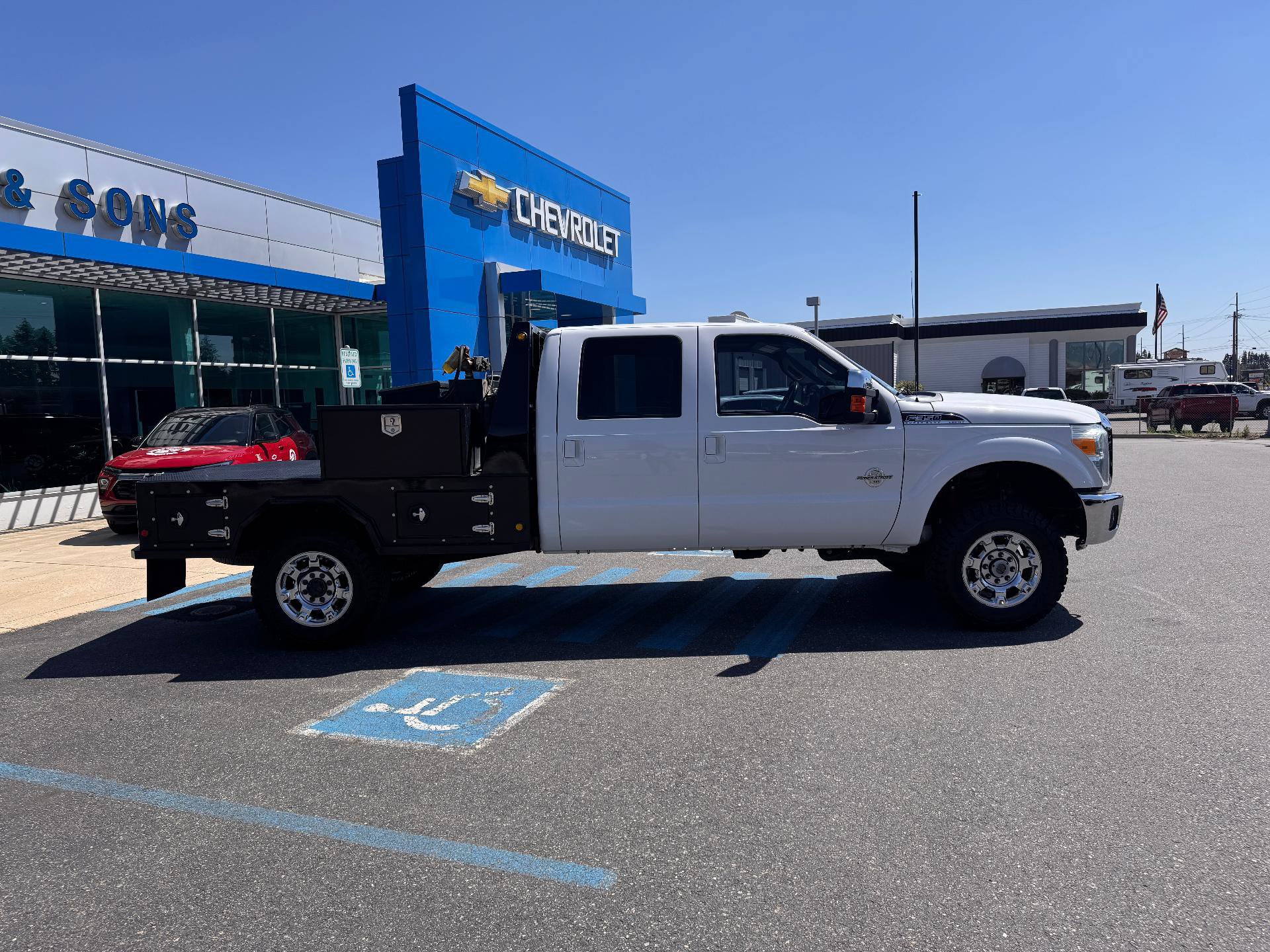 Used 2013 Ford F350 Lariat w/ Lariat Ultimate Pkg AWD/4WD image 8