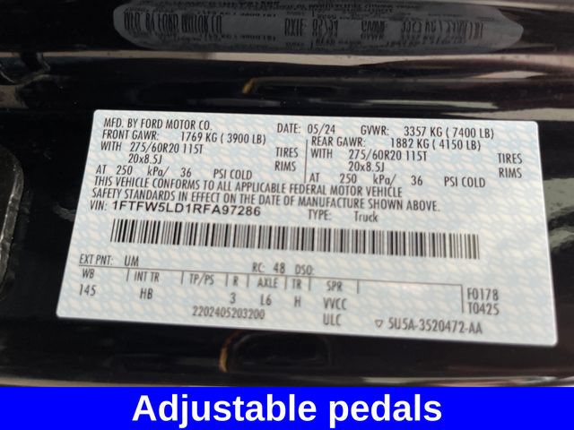 Used 2024 Ford F150 Lariat w/ Bed Utility Package AWD/4WD image 22
