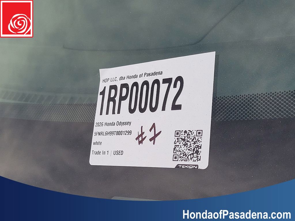 Certified 2026 Honda Odyssey Elite image 39