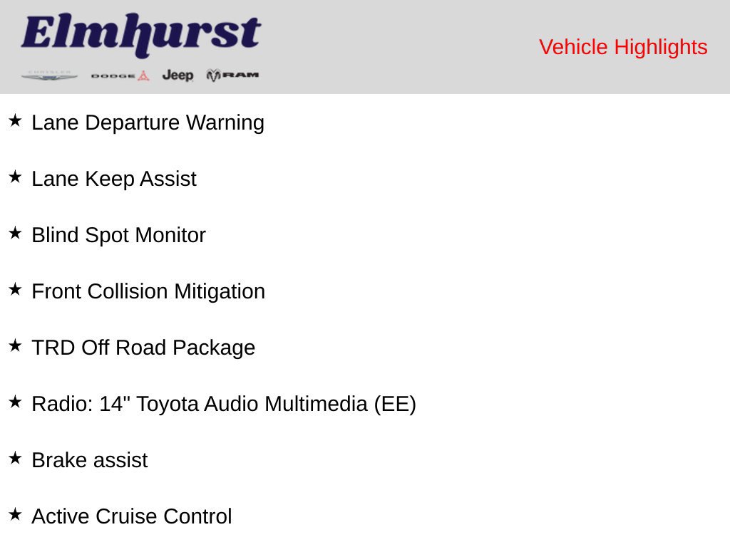 Used 2024 Toyota Tacoma TRD Off-Road AWD/4WD image 9
