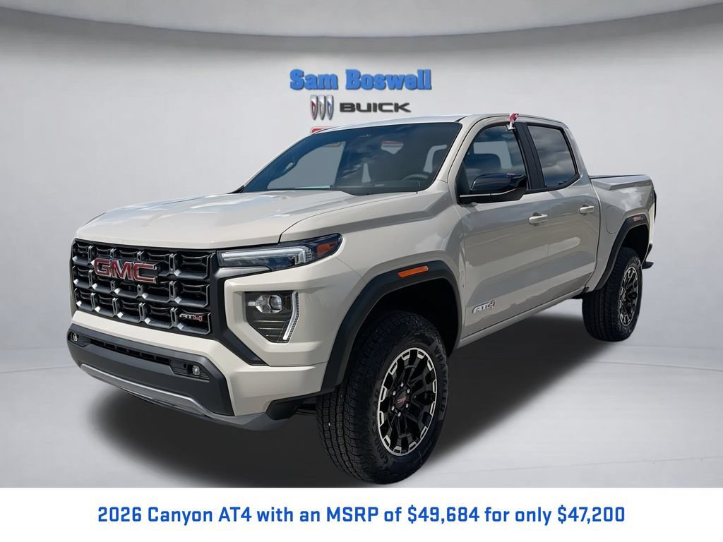 New 2026 GMC Canyon AT4 w/ AT4 Premium Package