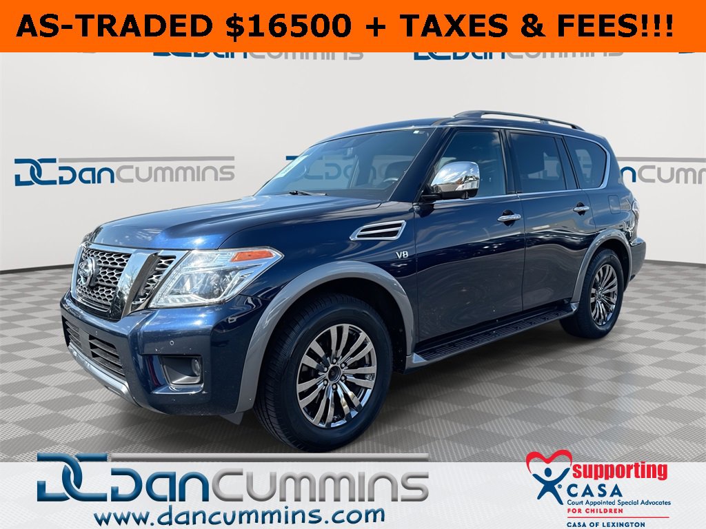 Used 2018 Nissan Armada Platinum w/ Captain Seat Package