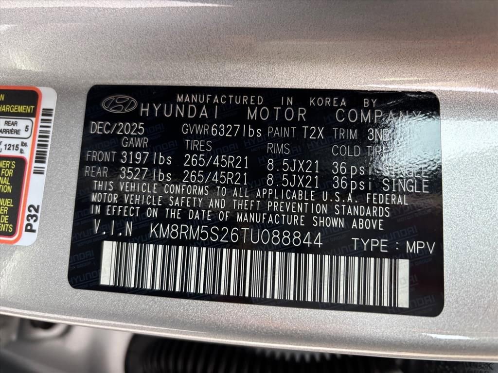 New 2026 Hyundai Palisade Calligraphy FWD image 30