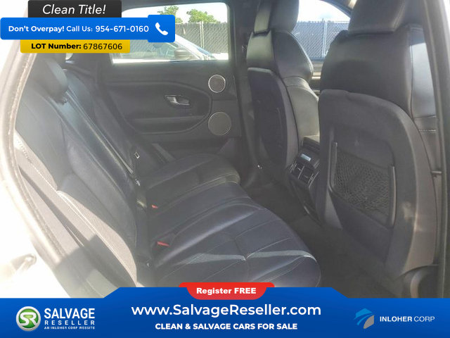 Used 2018 Land Rover Range Rover Evoque SE AWD/4WD image 15
