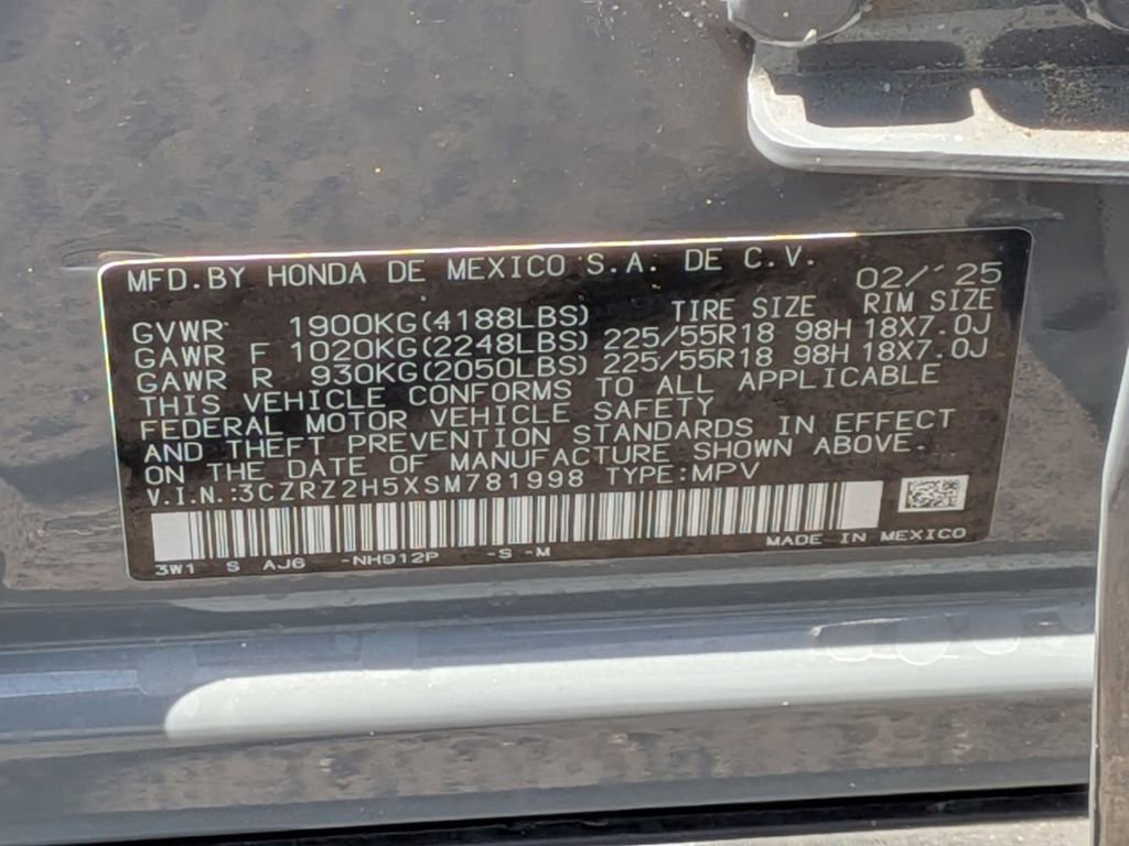 Used 2025 Honda HR-V Sport image 34