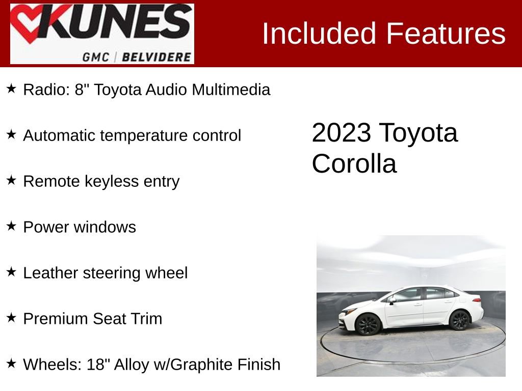 Used 2023 Toyota Corolla SE image 2