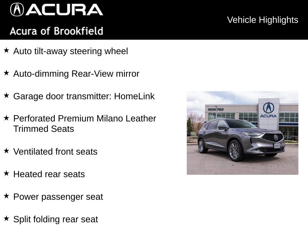 Certified 2023 Acura MDX SH-AWD w/ Advance Package image 20