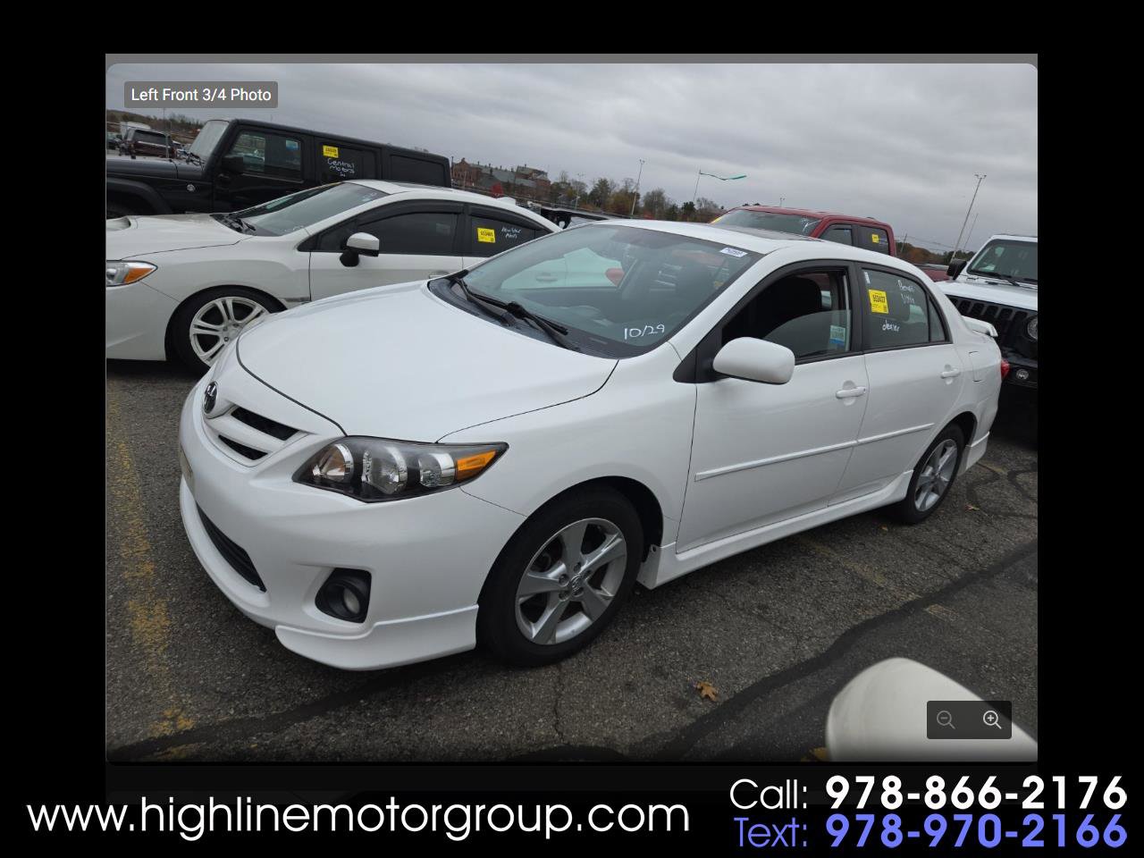Used 2012 Toyota Corolla S