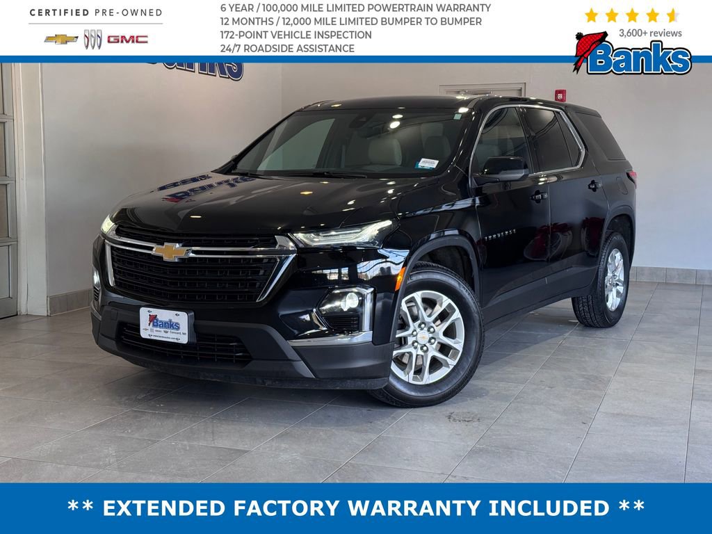 Certified 2023 Chevrolet Traverse LS
