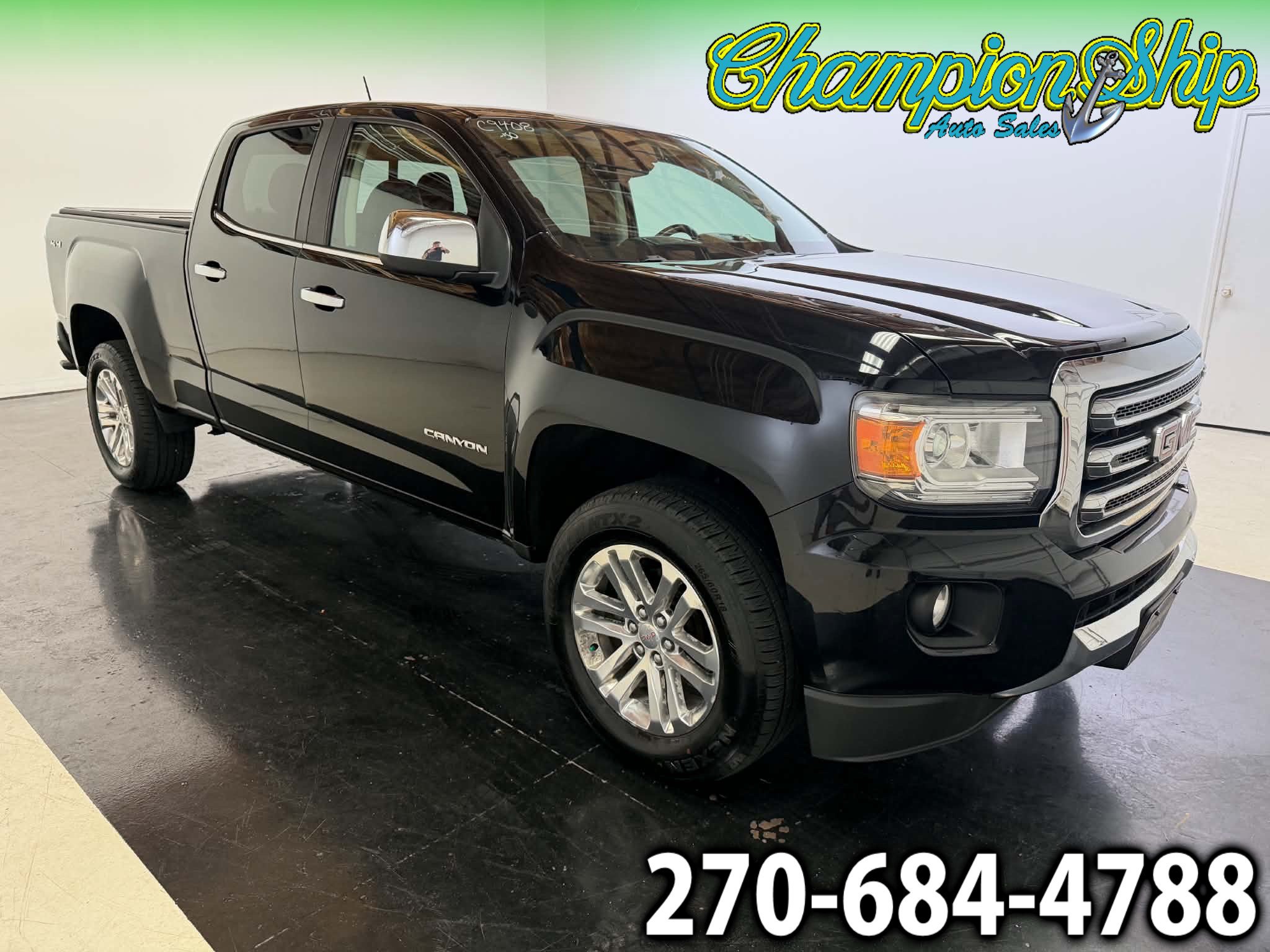 Used 2015 GMC Canyon SLT w/ Driver Alert Package AWD/4WD image 1