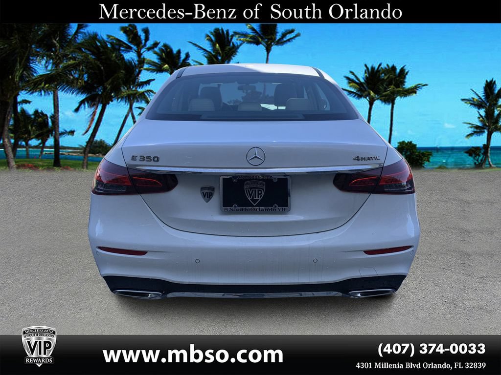 Used 2023 Mercedes-Benz E 350 4MATIC Sedan image 3