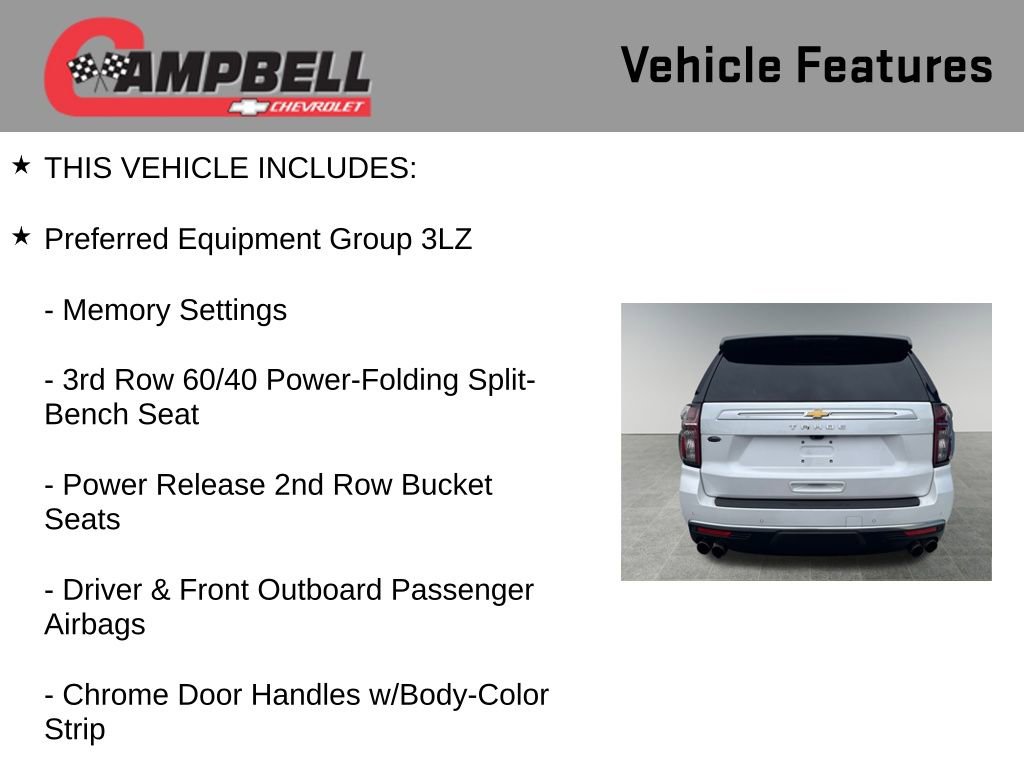 Used 2021 Chevrolet Tahoe High Country w/ Premium Package image 5