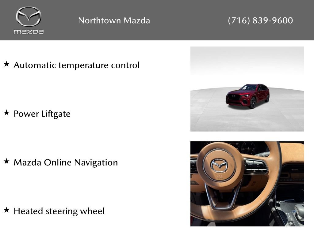Certified 2025 MAZDA CX-70 3.3 Turbo S w/ Premium Plus AWD/4WD image 19