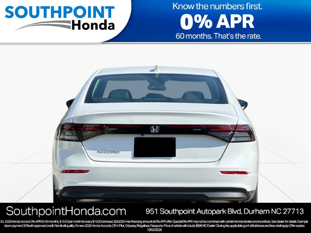 New 2026 Honda Accord LX image 5