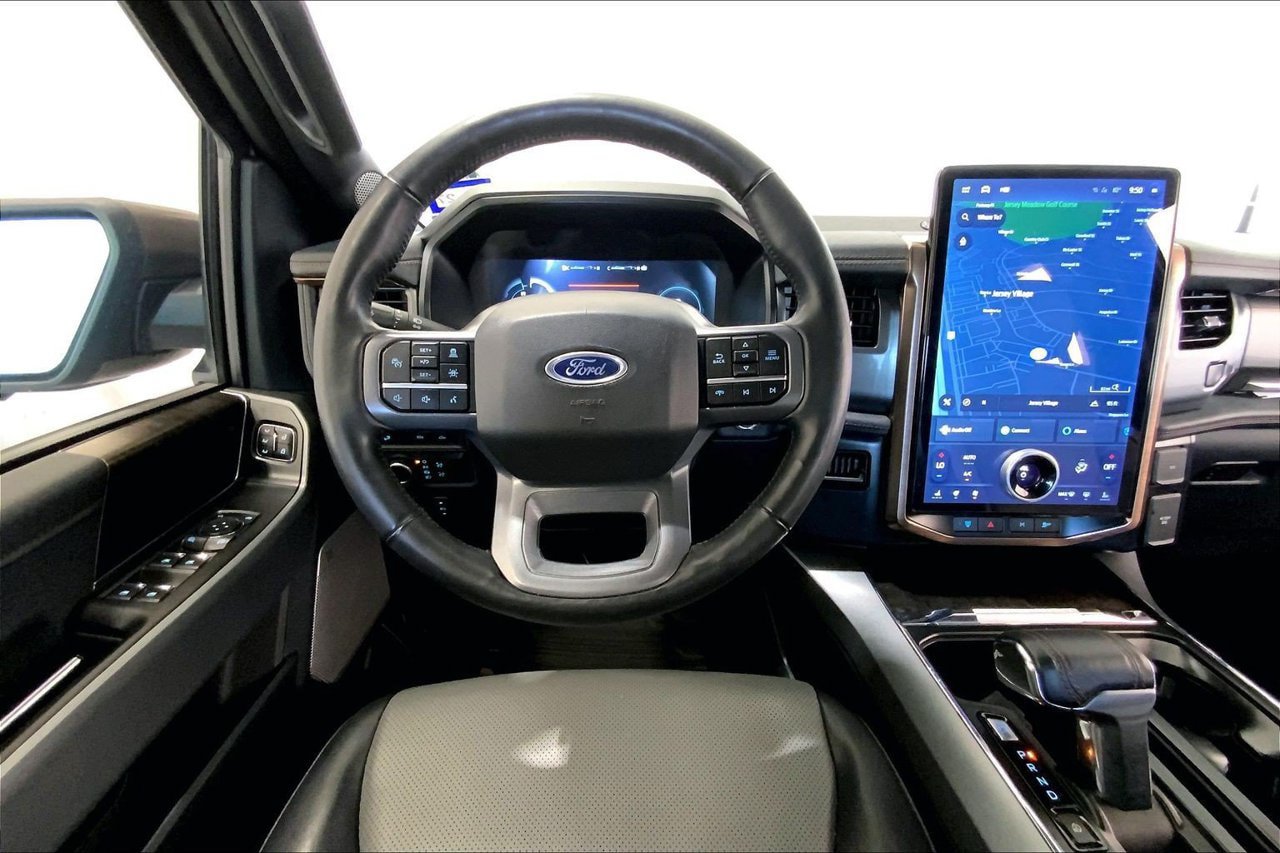 Used 2023 Ford F150 Lightning Lariat w/ Max Trailer Tow Package AWD/4WD image 14