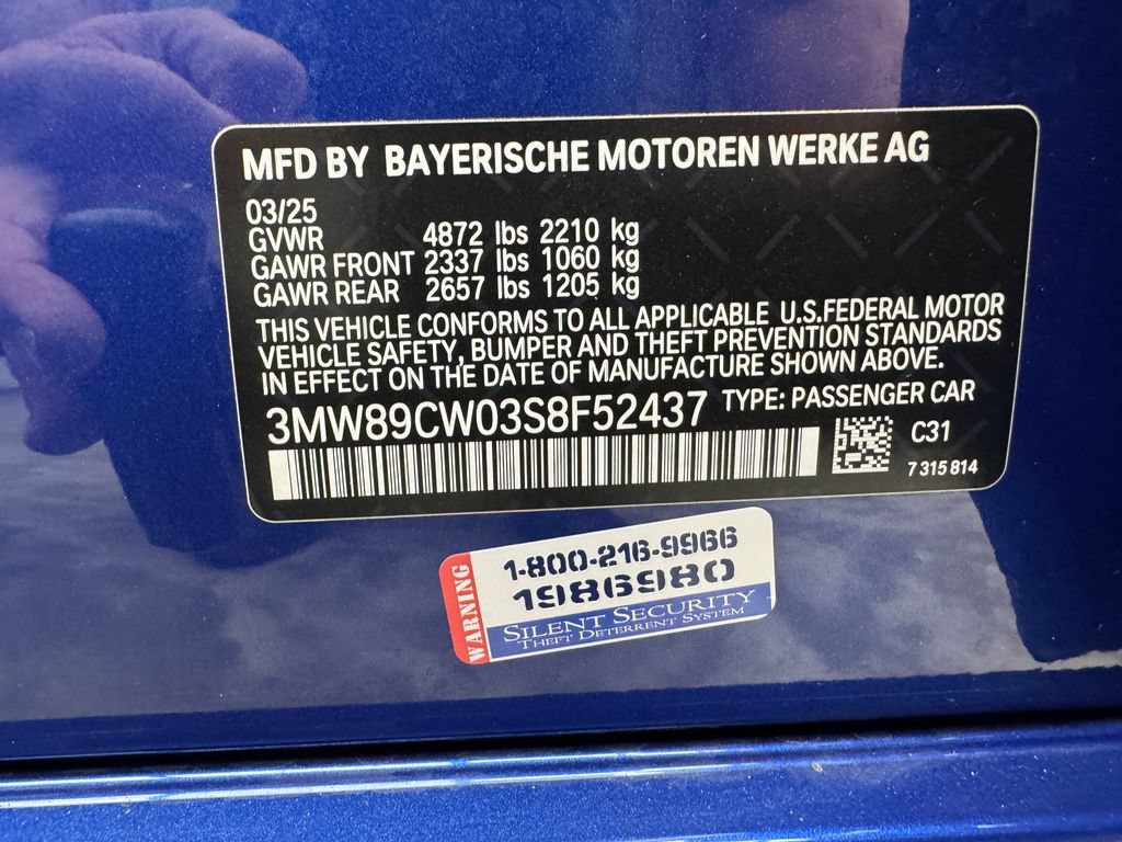 Certified 2025 BMW 330i xDrive Sedan w/ M Sport Package AWD/4WD image 31