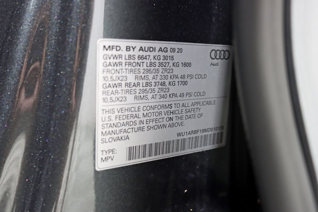 Used 2021 Audi RS Q8 w/ Carbon Optic Package AWD/4WD image 47