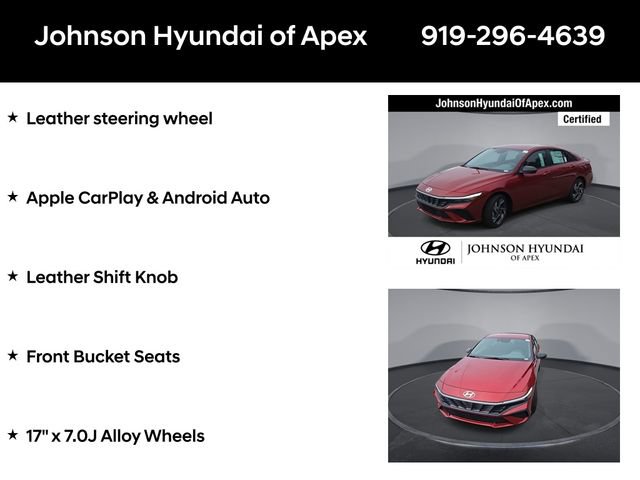 Certified 2025 Hyundai Elantra Sport FWD image 12