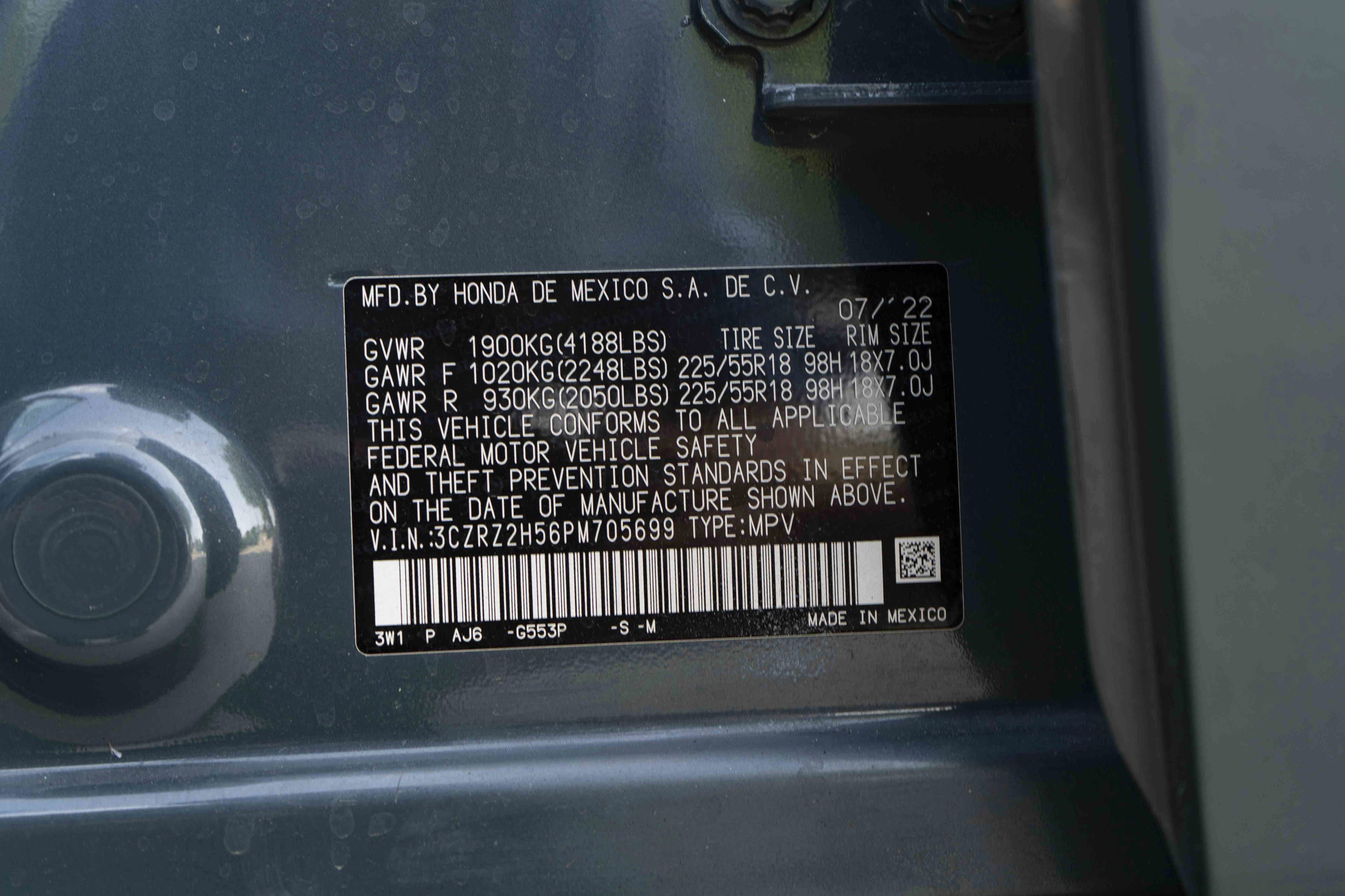 Used 2023 Honda HR-V Sport image 45