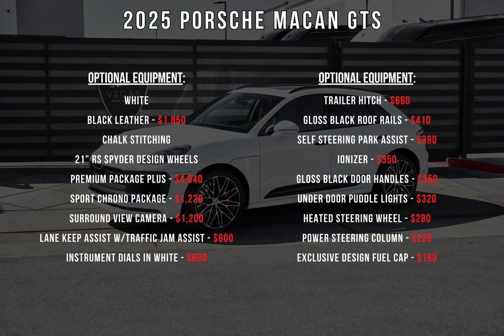 Used 2025 Porsche Macan GTS AWD/4WD image 5
