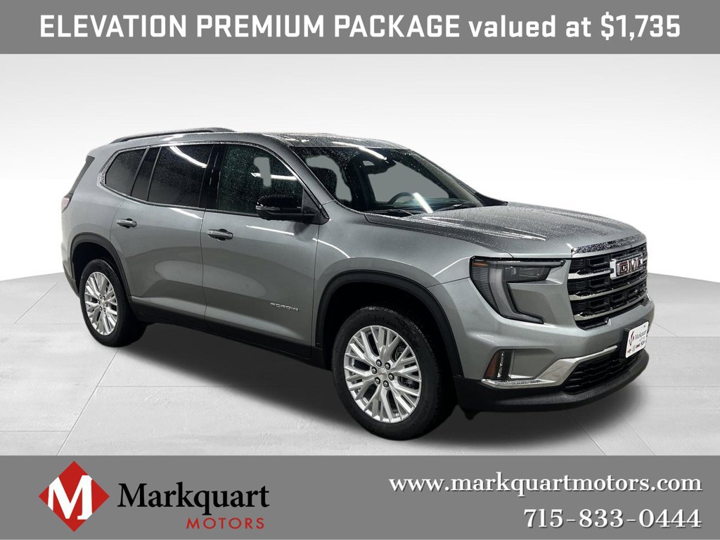 New 2026 GMC Acadia Elevation w/ Elevation Premium Package