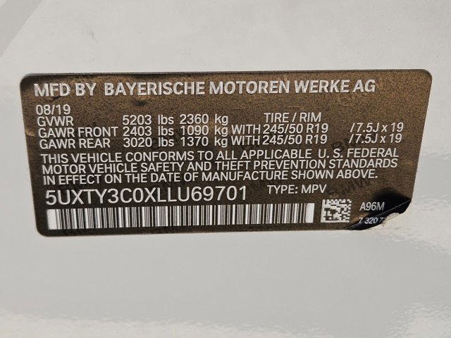 Used 2020 BMW X3 sDrive30i image 24