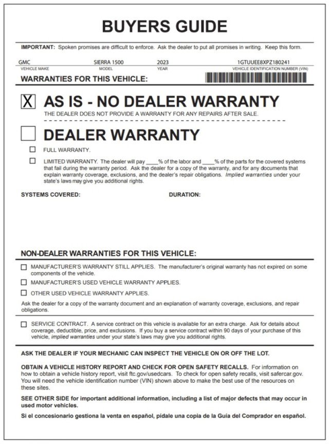 Used 2023 GMC Sierra 1500 AT4 w/ AT4 Premium Package image 32