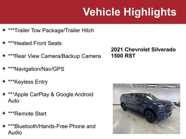 Used 2021 Chevrolet Silverado 1500 RST video 2