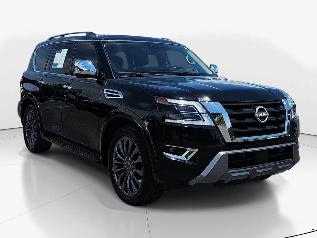 Used 2024 Nissan Armada Platinum w/ Captain's Chairs Package AWD/4WD image 3