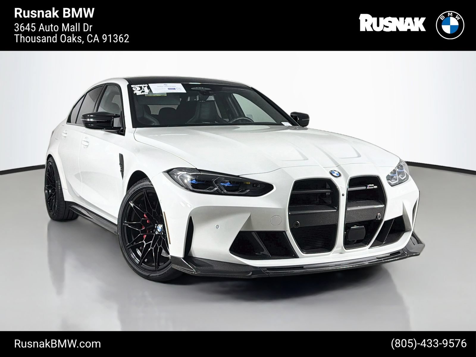 Certified 2024 BMW M3 Competition w/ Executive Package RWD image 1