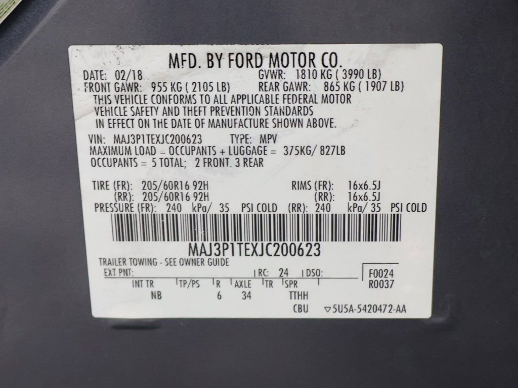 Used 2018 Ford EcoSport SE w/ SE Convenience Package image 49