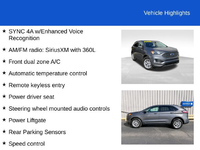 Used 2024 Ford Edge SEL w/ Convenience Package AWD/4WD image 2