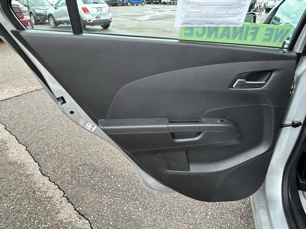 Used 2015 Chevrolet Sonic LT w/ Advanced Safety Package FWD image 13