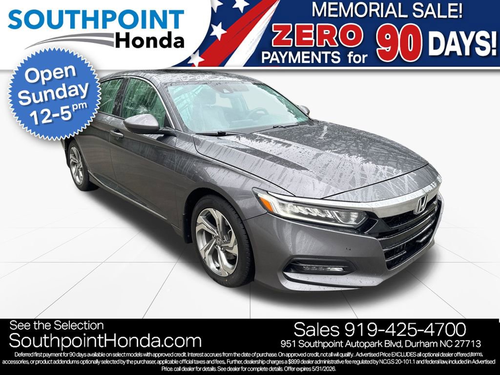 Used 2018 Honda Accord EX