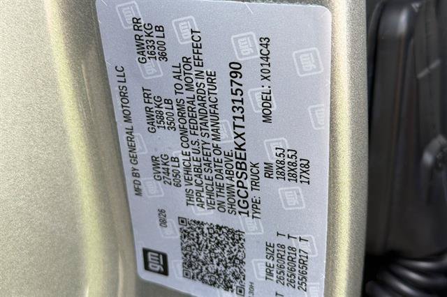 New 2026 Chevrolet Colorado W/T w/ WT Custom Package RWD image 31