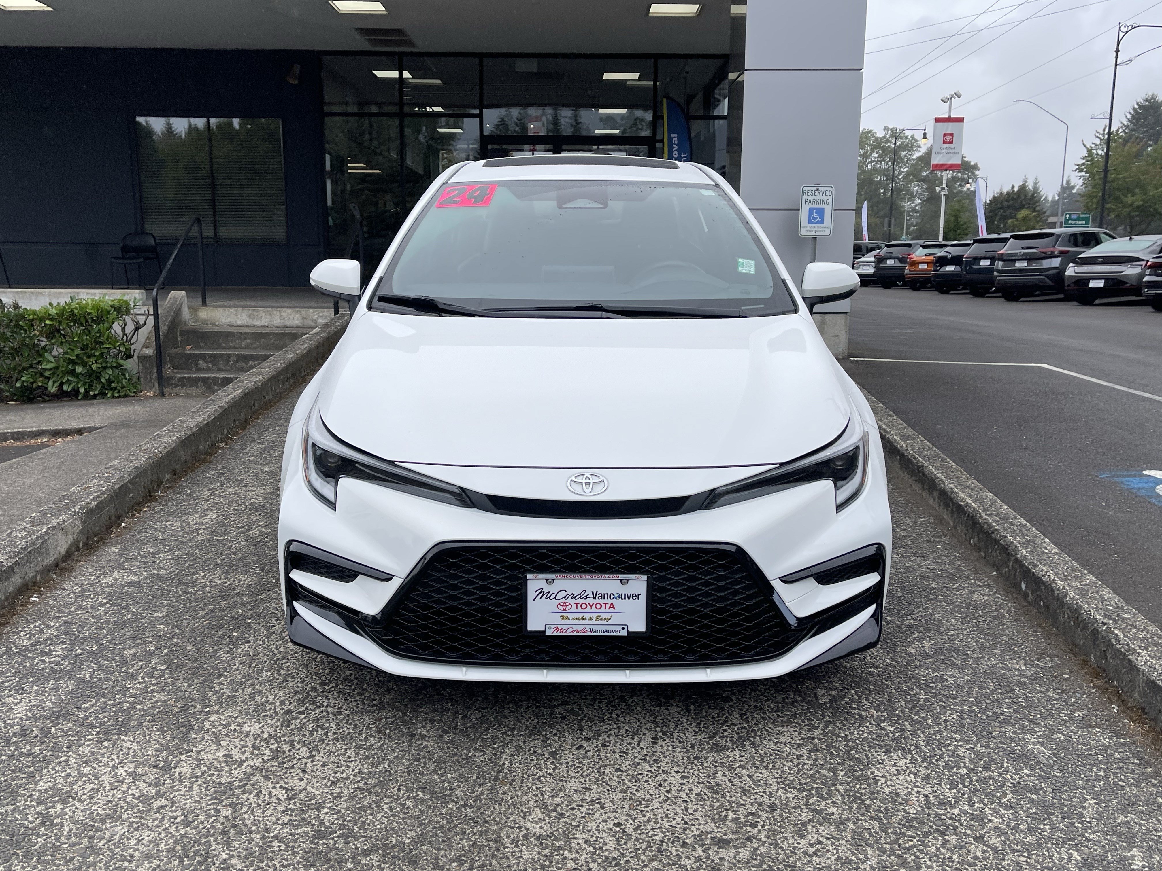 Certified 2024 Toyota Corolla XSE FWD image 2