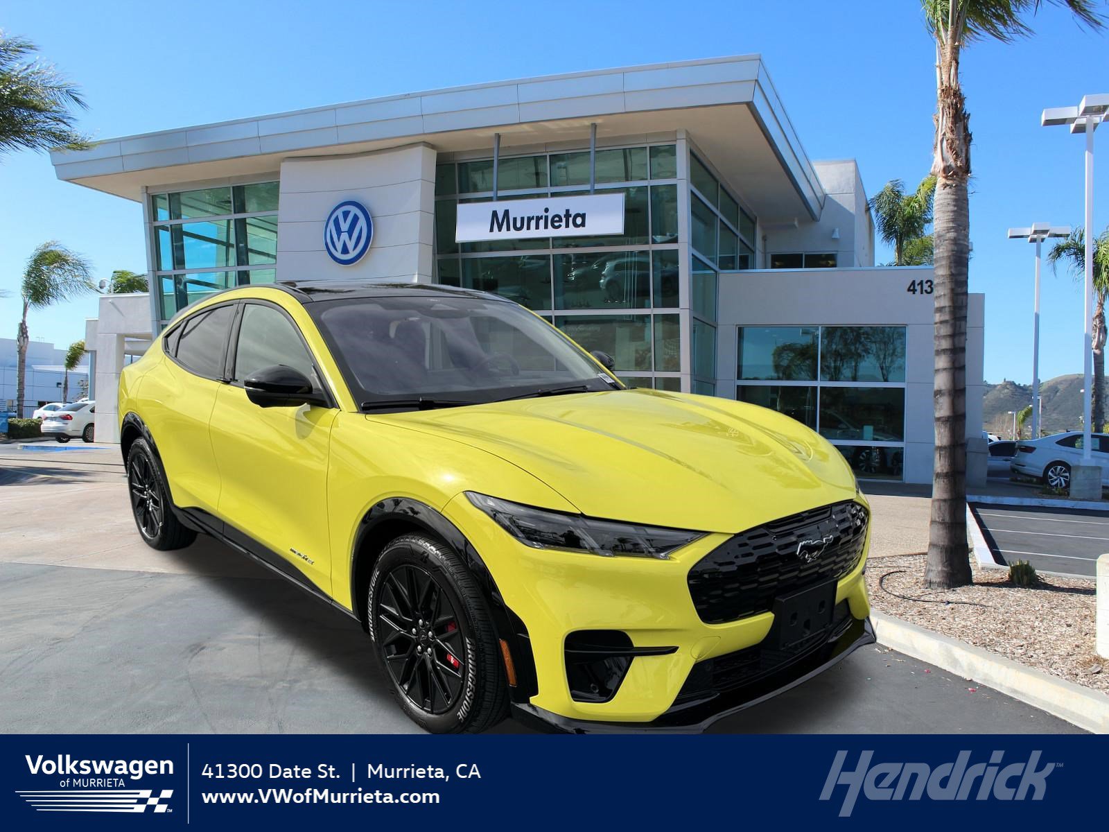 Used 2025 Ford Mustang Mach-E Premium w/ Sport Appearance Package RWD image 1