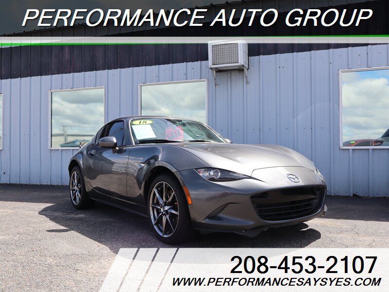 Used 2018 MAZDA MX-5 Miata RF Grand Touring RWD image 1