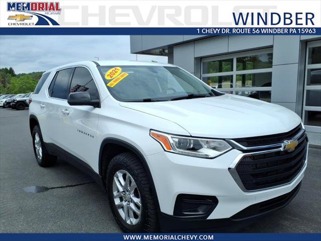 Used 2021 Chevrolet Traverse LS w/ LPO, Floor Liner Package