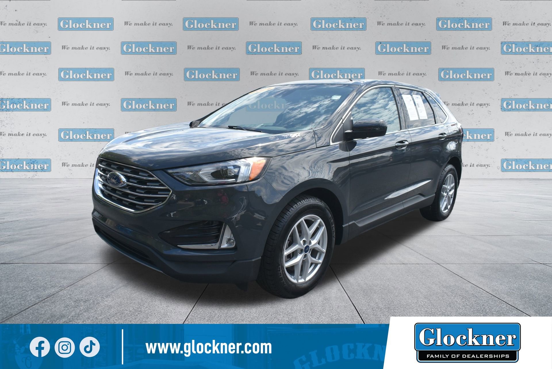 Used 2021 Ford Edge SEL w/ Cargo Accessory Package image 1