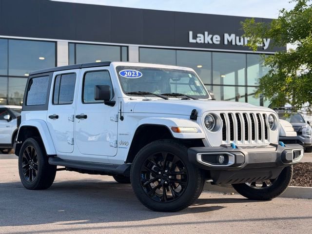 Used 2023 Jeep Wrangler Unlimited Sahara w/ Cold Weather Group AWD/4WD image 1