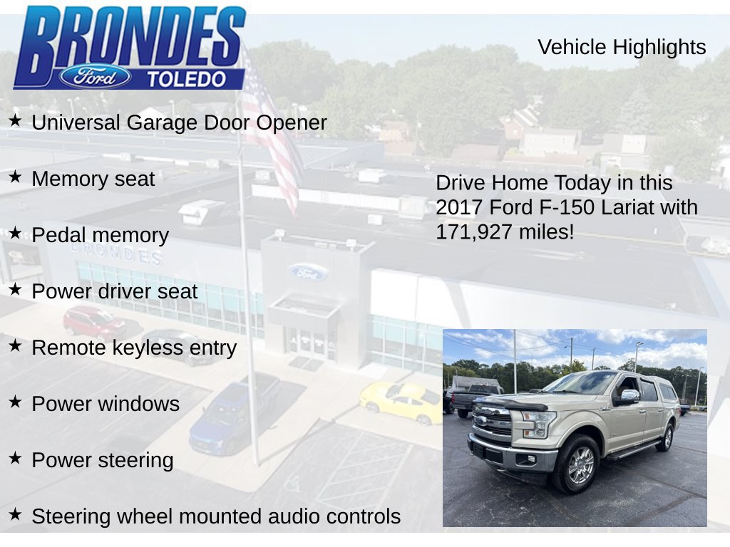 Used 2017 Ford F150 Lariat w/ Equipment Group 502A Luxury AWD/4WD image 32