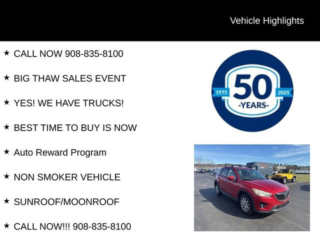 Used 2014 MAZDA CX-5 Touring w/ Bose/Moonroof Package image 5