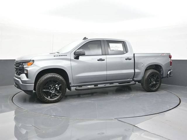 New 2026 Chevrolet Silverado 1500 Custom w/ Turbomax Blackout Package AWD/4WD image 5