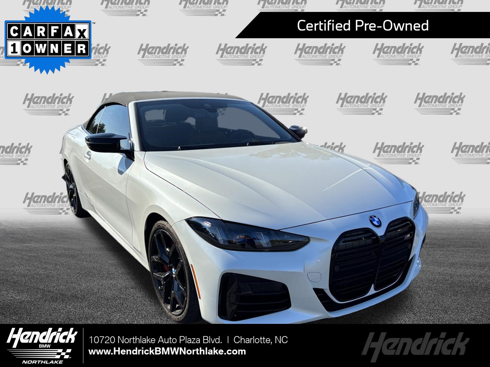 Certified 2025 BMW M440i Convertible w/ Premium Package RWD image 1